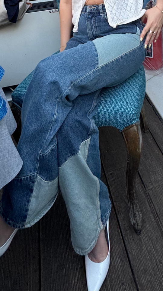 Mavi Patchwork Marka Model Jean